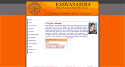 Desktop Screenshot of easwarammattcollege.org